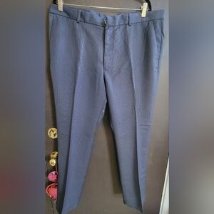 Perry Ellis Men's Dark Blue Dress Pants, Size 38